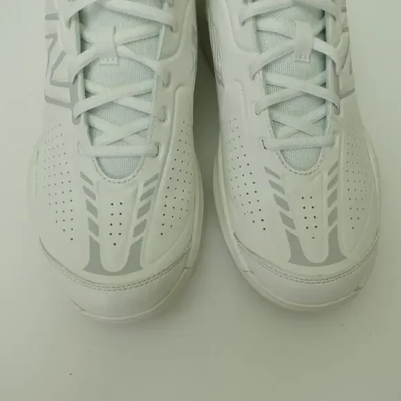 New Balance 696 V5 Tennis Pickleball Shoes Court Athletic White Wide W10D/ M8.5 - Picture 2 of 7